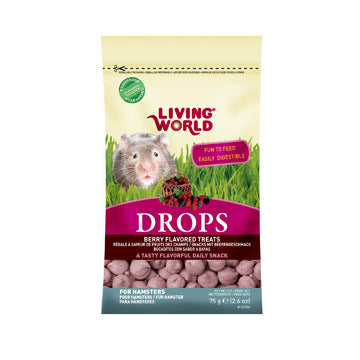 Living World Hamster Treat - Field Berry 75g