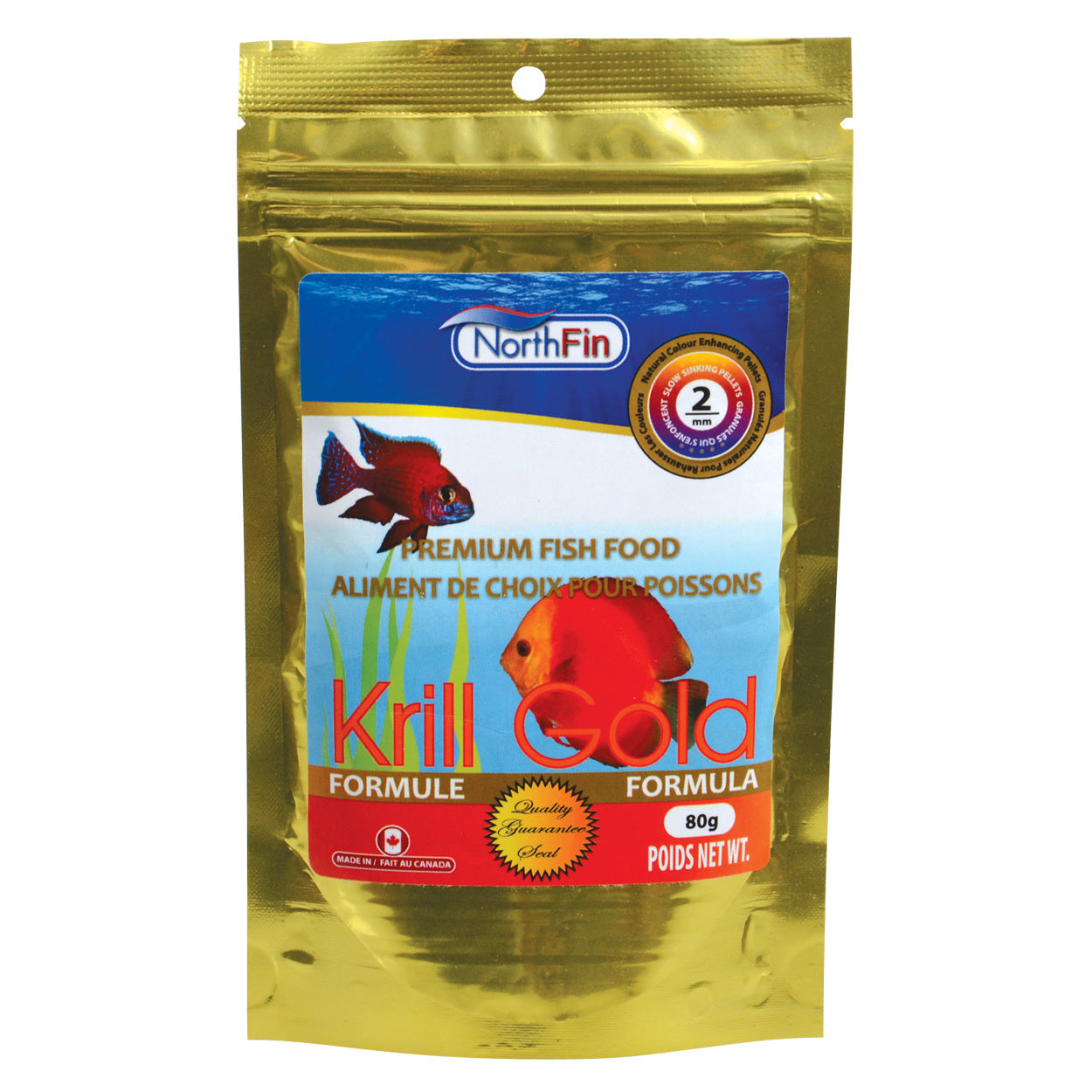 NorthFin Krill Gold 2mm 80g