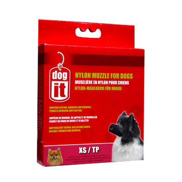 Dogit Nylon Dog Muzzle - X-Small