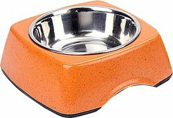 BooBowl Orange Square Bowl Small