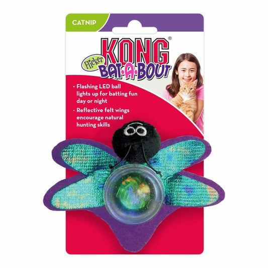 Kong Cat - Active Bat-A-Bout Flicker Firefly