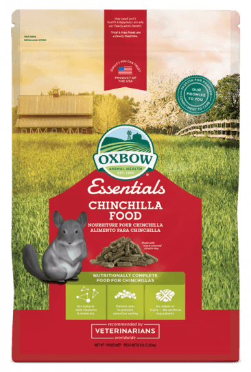 Oxbow Essentials Chinchilla Food - 3lb