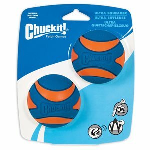Chuckit! Ultra Squeaker Ball - Medium 2pk