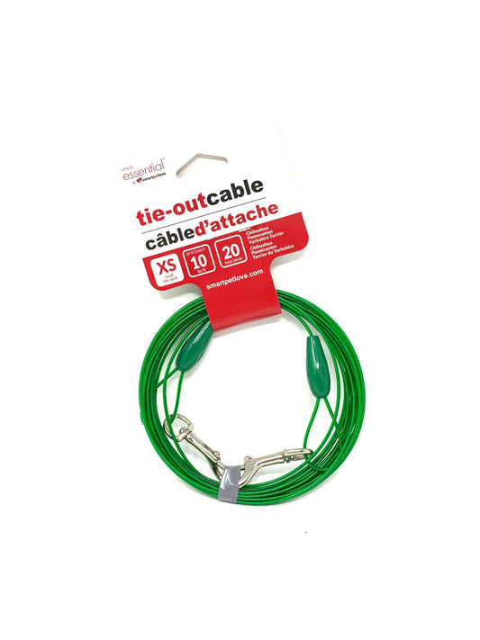 Simply Essential Tie-Out Cable XS