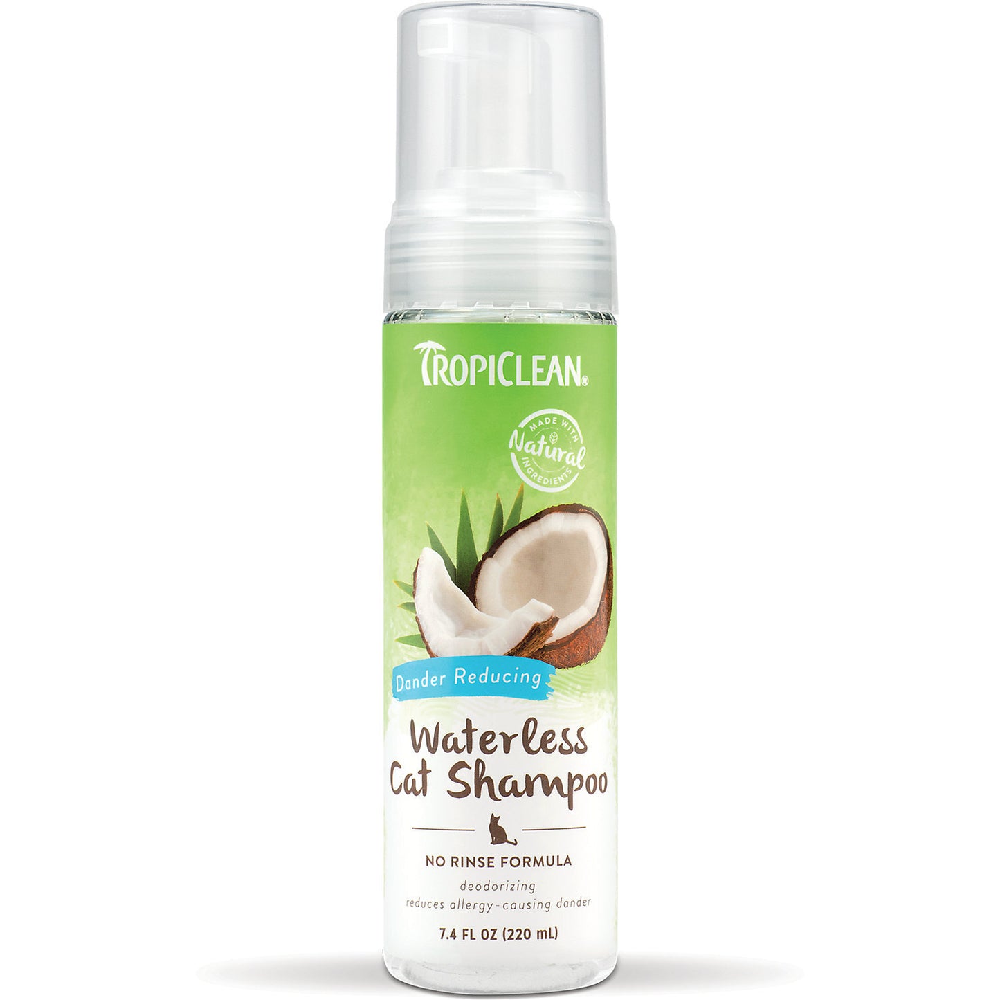 Tropiclean Waterless Dander Cat Bath 7.4oz