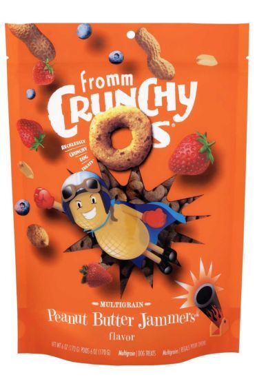 Fromm Crunchy O's - Peanut Butter Jammers 7oz