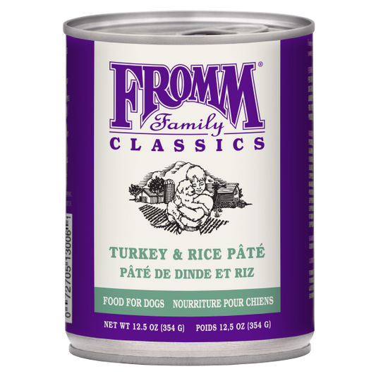 Fromm Classic Pate Turkey & Rice 12.5oz