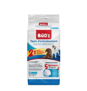 BUD'Z TRAINING PADS 50 PACK