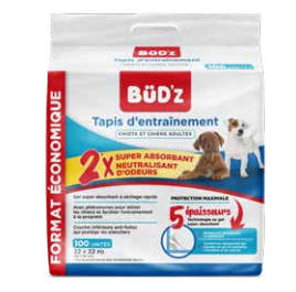BUD'Z TRAINING PADS 100 PACK