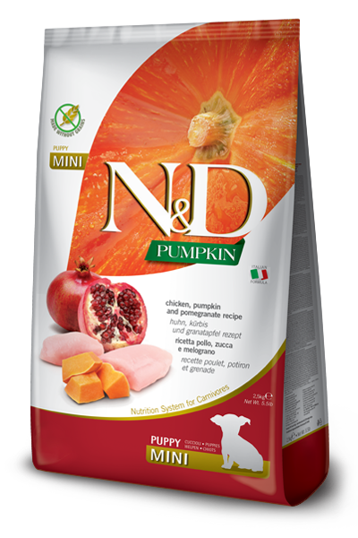 Farmina N&D Mini Puppy - Chicken & Pumpkin 5.5lb