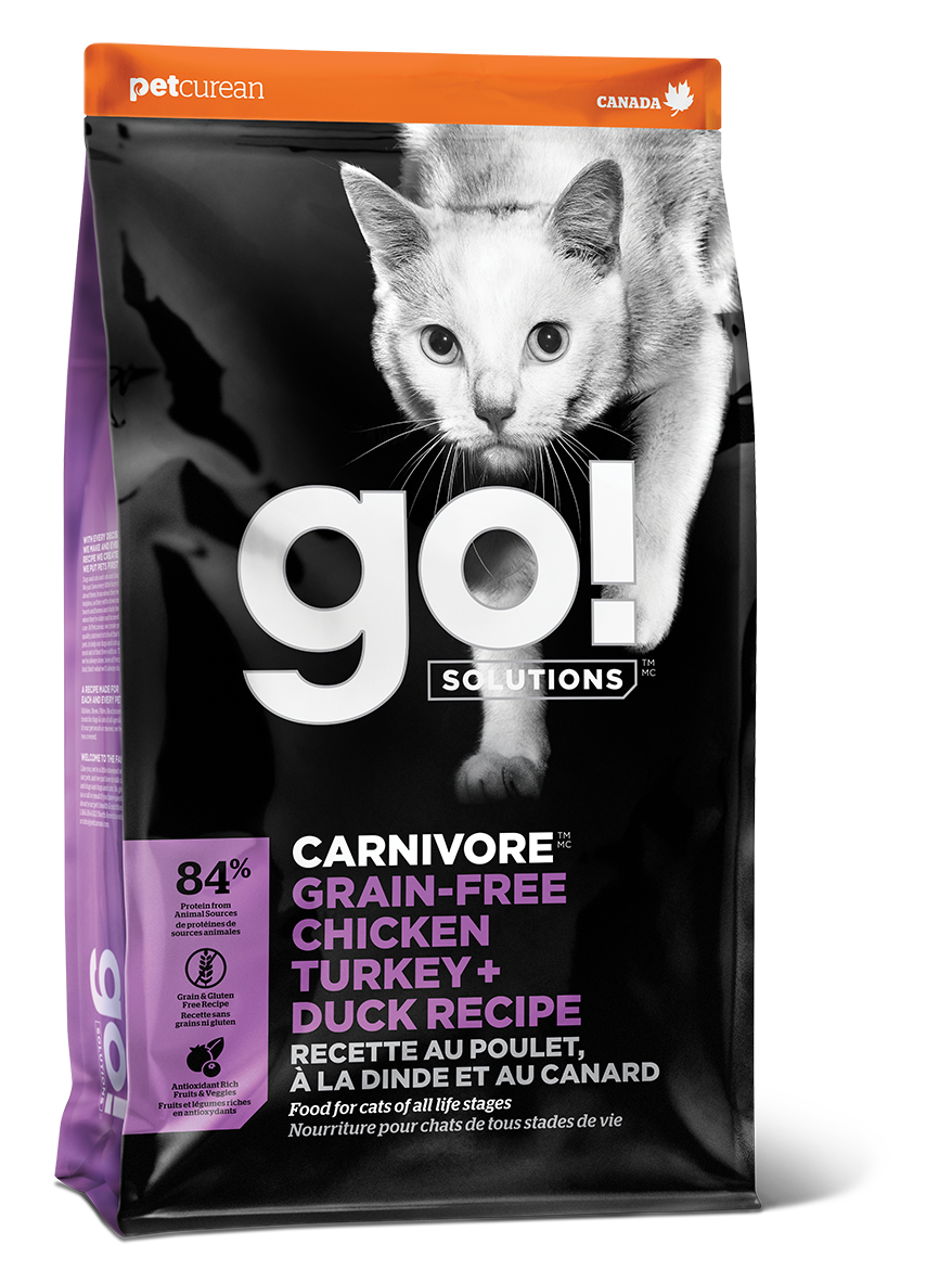Go! for Cats - Carnivore Chicken/Turkey/Duck 8lb