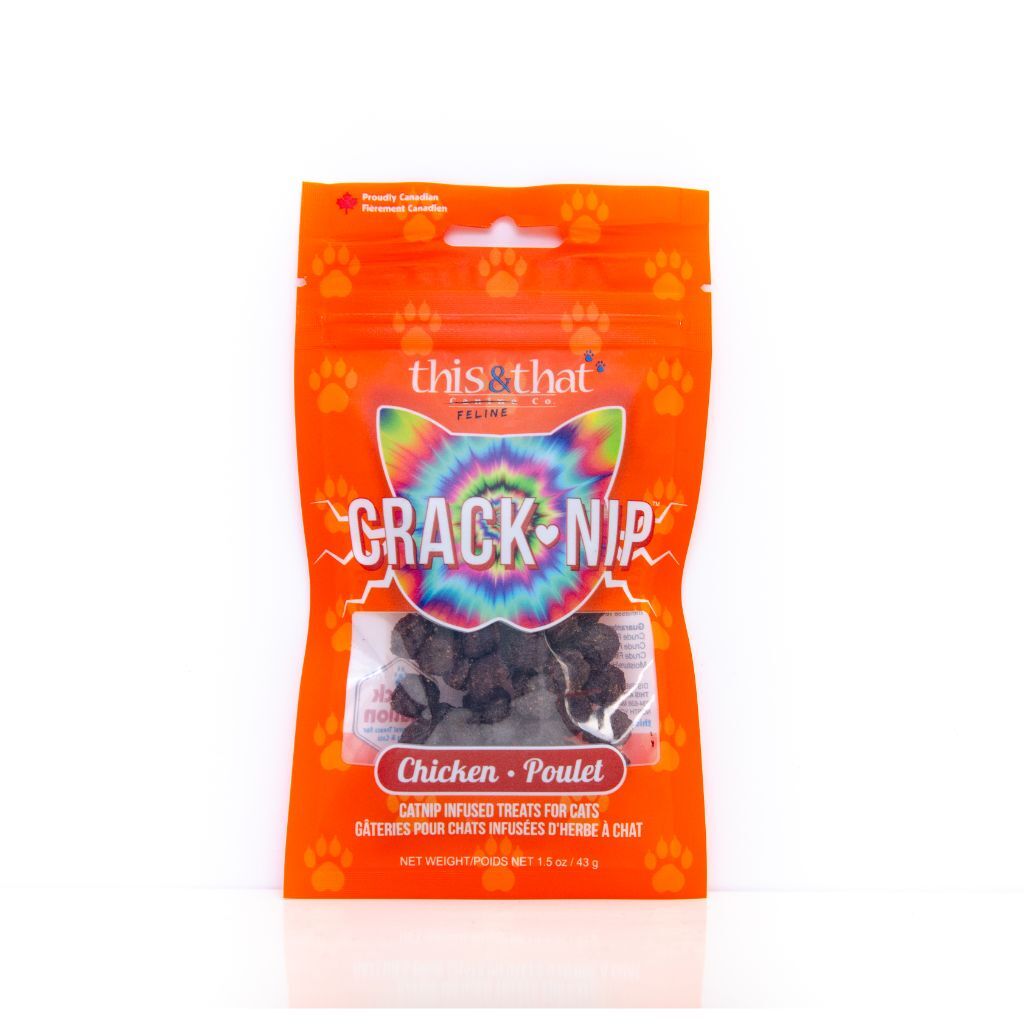 This & That Crack Nip Cat Treat - Chicken 43g