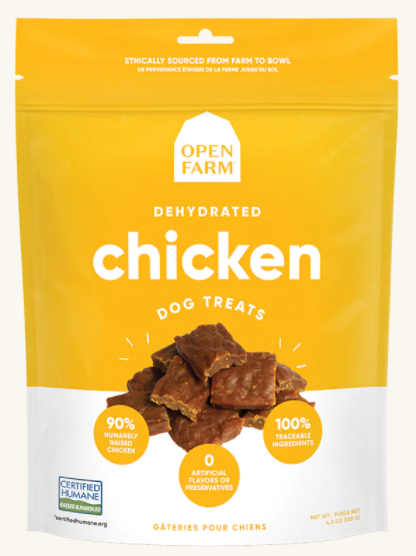 Open Farm Dehydrated Treat - Harvest Chicken 4.5oz