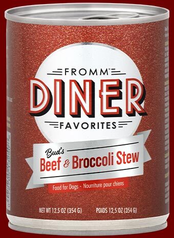 Fromm Diner Cans - Bud's Beef & Broccoli Stew 12.5oz