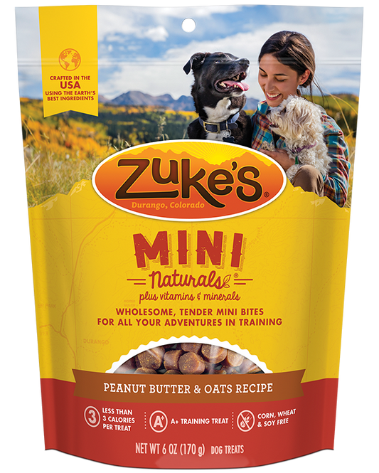 Zuke's Mini Naturals Peanut Butter Recipe 170g