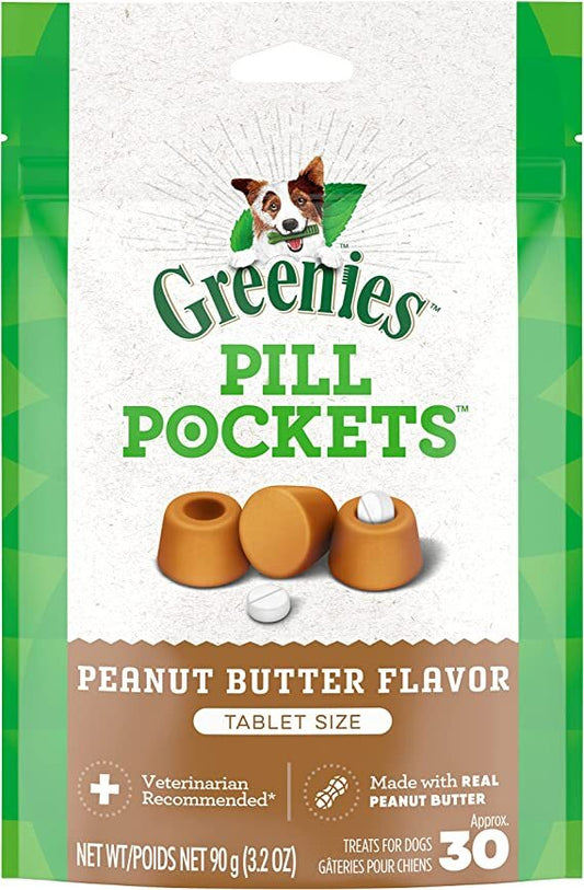 Greenies Pill Pockets Peanut Butter - Tablet 3.2oz