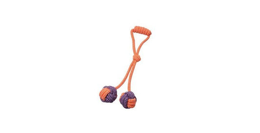 Budz Double Monkey Fist with Handle 15"