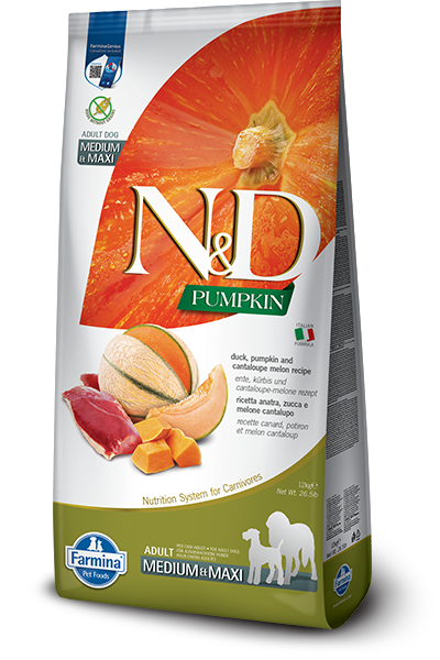 Farmina N&D Medium/Maxi - Duck & Cantaloupe 26.4lb