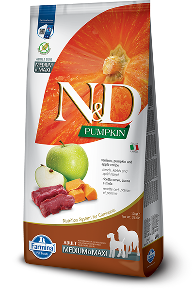 Farmina N&D Medium/Maxi - Venison & Apple 26.4lb
