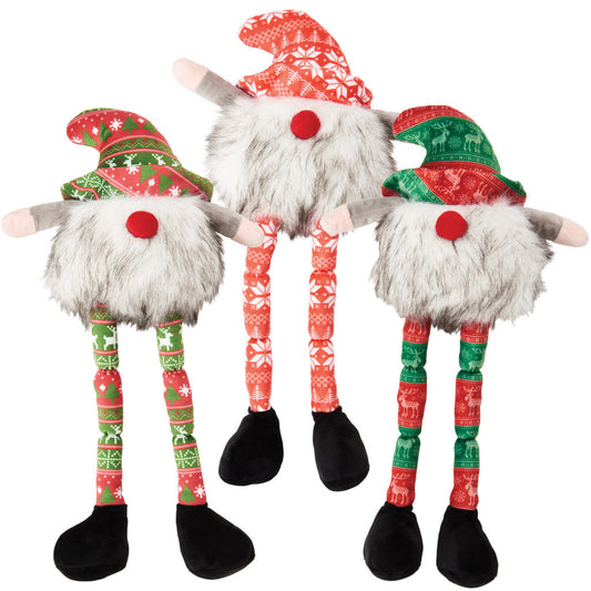 SPOT HOLIDAY PETS - LONG LEG GNOMES 21"