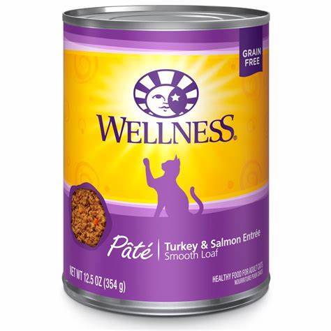 Wellness Cat Turkey & Salmon 12.5 oz