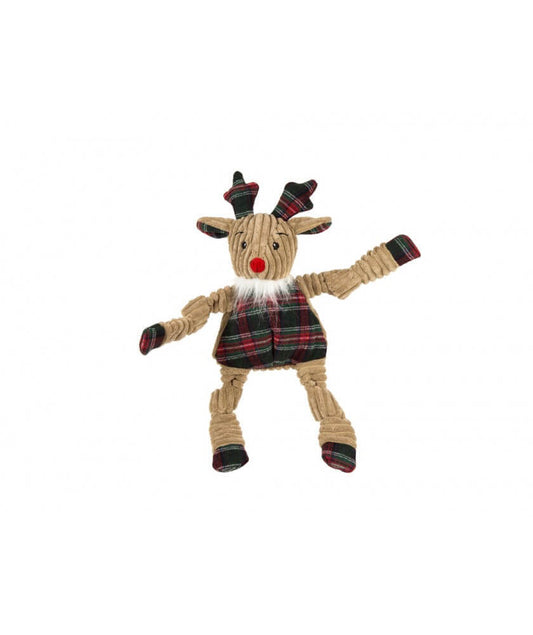 HuggleHound  Holiday Plaid Reindeer