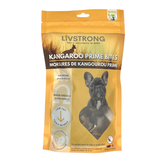 Livstrong Kangaroo Prime Bites 100g