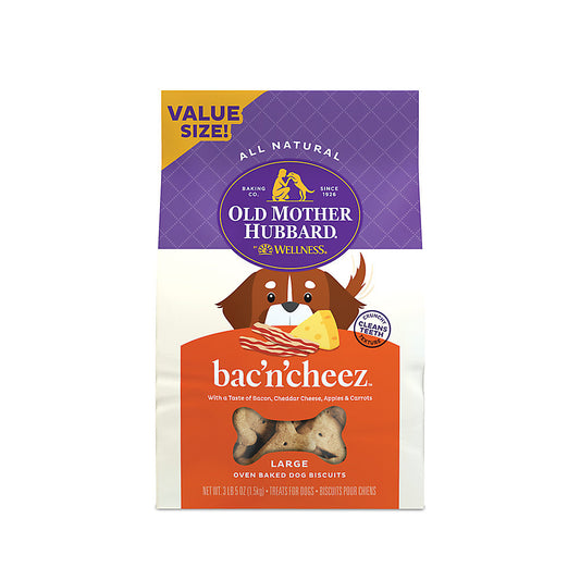Old Mother Hubbard Bac'N'Cheez Small Biscuits 20oz