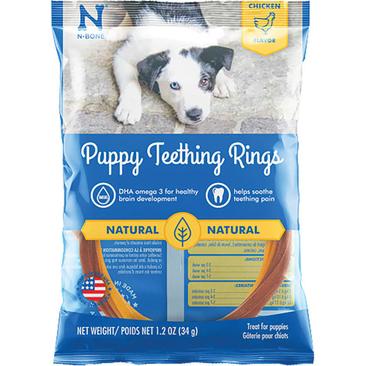 N-Bone Puppy Teething Ring Chicken