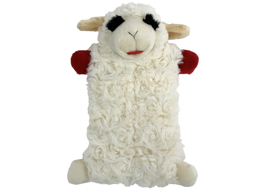 LAMB CHOP DOG TOY - SQUEAKER MAT