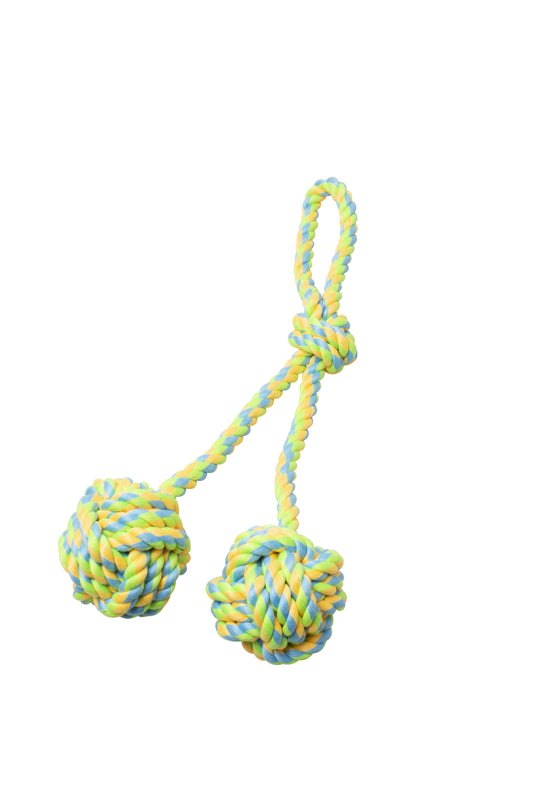 Bud'z Double Monkey Fist Rope Toy