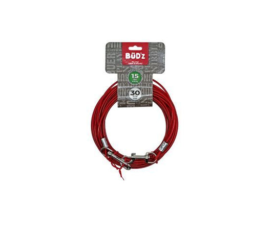 Bud'z Tie Out 30' - up to 15lbs