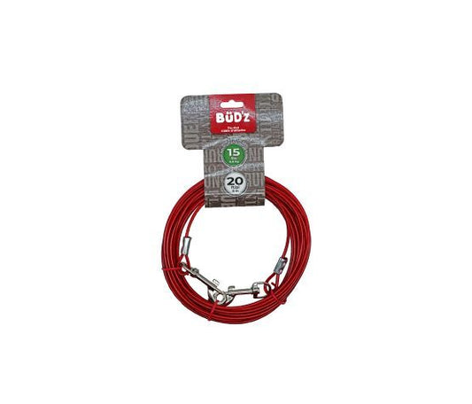 Bud'z Tie Out 20' - up to 15lbs