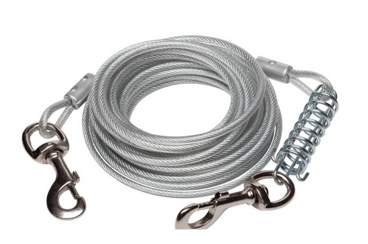 Bud'z Tie Out with Spring 20' - up to 160lbs