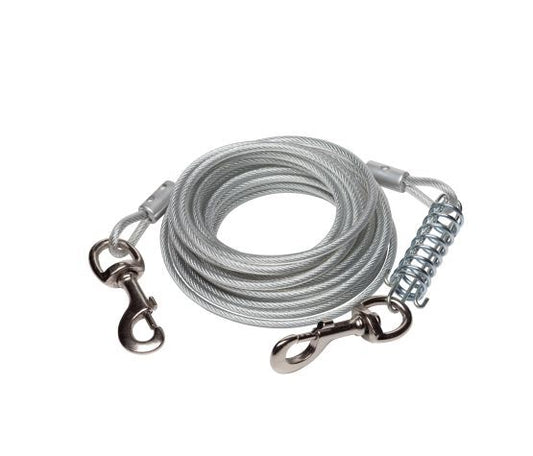 BUD'Z TIE OUT WITH SPRING - UP TO 160 LBS - 30'