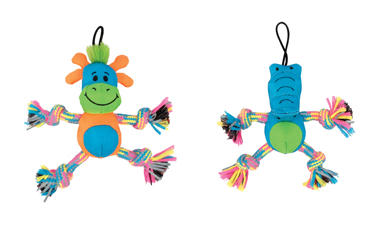 Zeus Mojo Naturals Bright Rope Pals