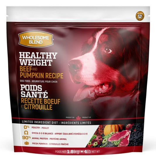 Wholesome Blend LID Grain-Free - Healthy Weight Beef & Pumpkin 1.8kg