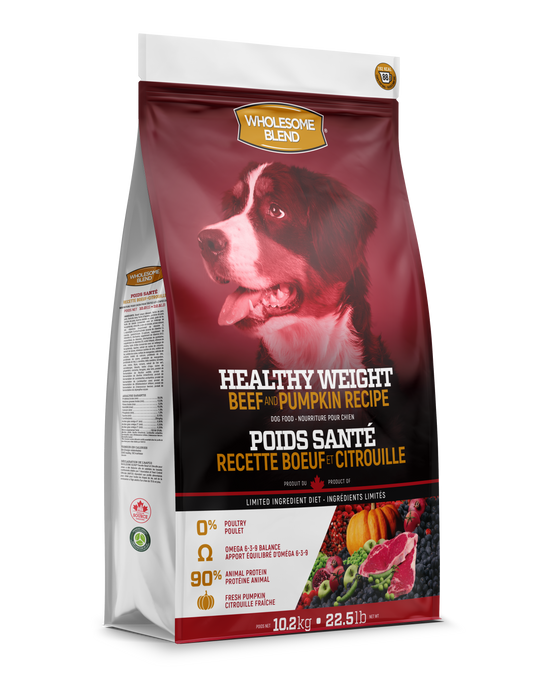Wholesome Blend LID Grain-Free - Healthy Weight Beef & Pumpkin 10.2kg