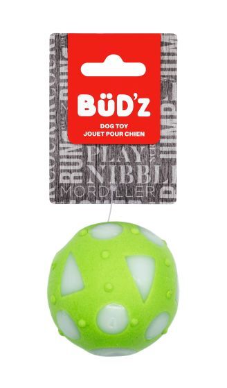Bud'z Rubber Ball - Large Green
