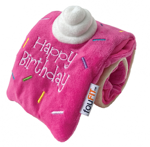 FouFou Dog - Small Pink Birthday Roll