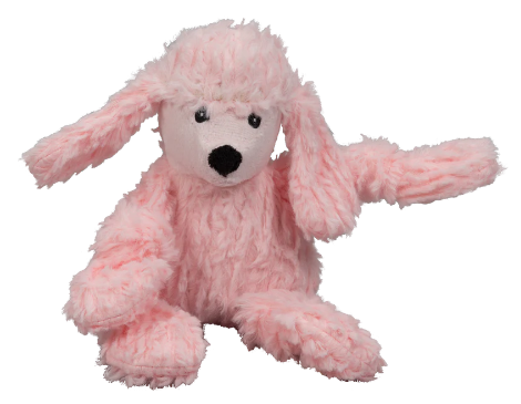 HuggleHound Knottie Pink Poodle Large