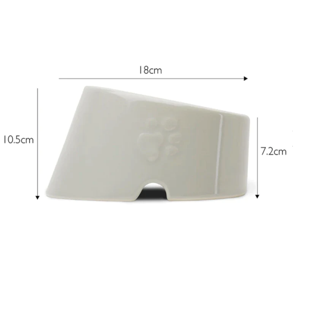 Scruffs Scandi Slanted Food Dish 7"