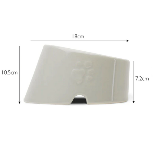 Scruffs Scandi Slanted Food Dish 7"