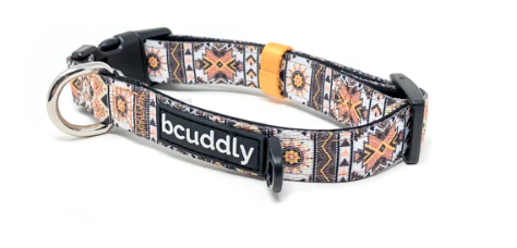 BCuddly Collar - Tan Aztec Large