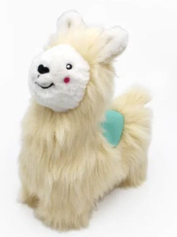 Zippy Paws Wooliez - Larry the Llama