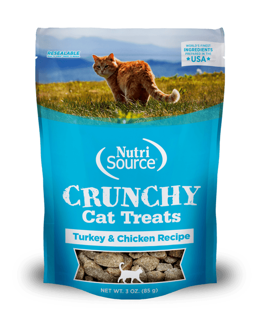 Nutrisource Cat Treat - Turkey & Chicken 3oz