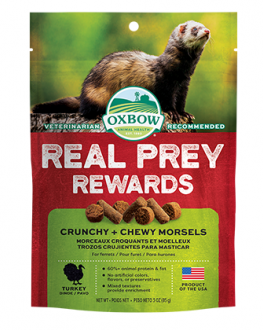 OXBOW REAL PREY REWARDS FERRET TREATS 85g