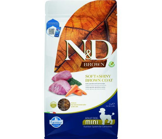 Farmina N&D Brown Coat - Lamb 4.4lb