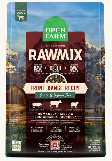Open Farm Rawmix Grain-Free Front Range 20lb