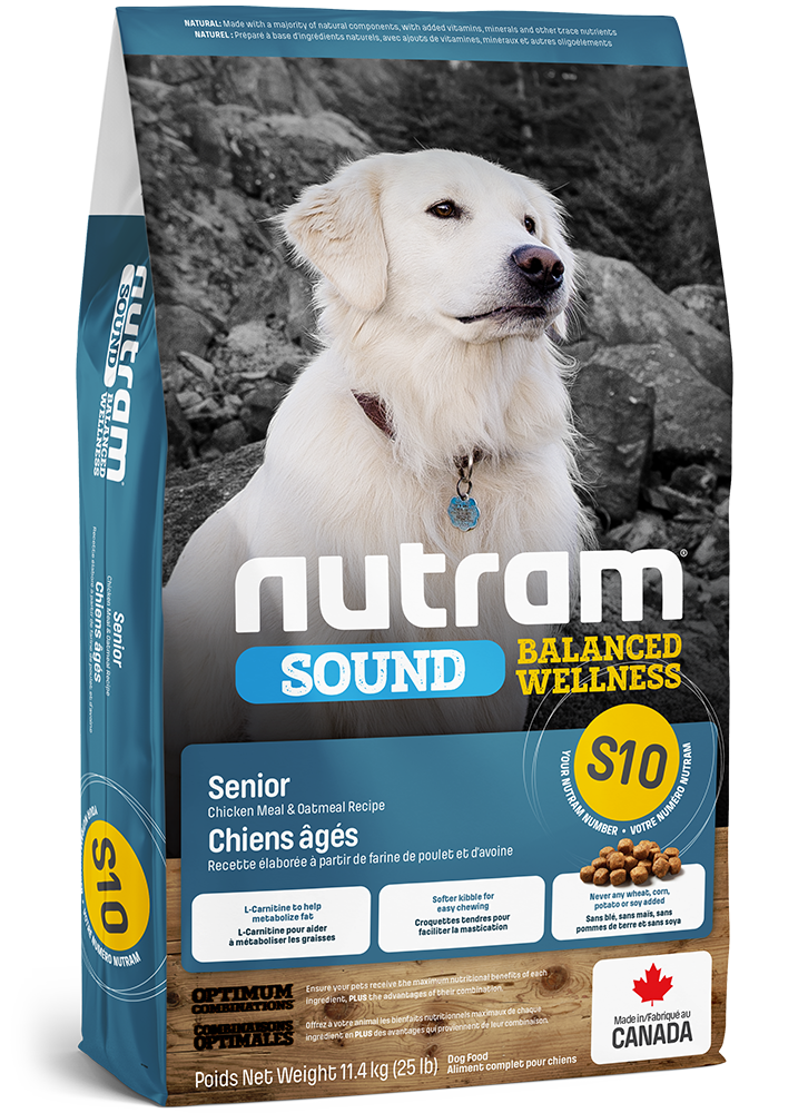 Nutram S10 Senior Wellness 11.4kg